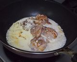 鶏肉のレモンクリーム煮作り方6写真