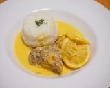鶏肉のレモンクリーム煮作り方10写真