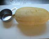 そうめん瓜の中華風酢の物♪作り方1写真