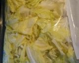 豚肉炒めの春キャベツのせ作り方1写真