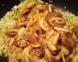 豚肉炒めの春キャベツのせ作り方5写真