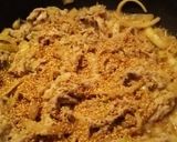 豚肉炒めの春キャベツのせ作り方6写真