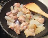 ＊鶏肉と大根の照り焼き＊にんにく風味作り方3写真