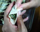 棄てる所で超～サッパリ餃子！作り方3写真