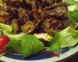 ふきを使った牛肉の４色巻き作り方11写真