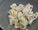 レンジで時短★蓮根と豚肉の中華風炒め作り方1写真