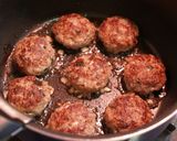 大葉にんにく醤油☆プチハンバーグ作り方4写真