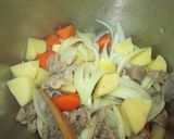 圧力鍋で味しみしっとり～☆簡単肉じゃが☆作り方3写真