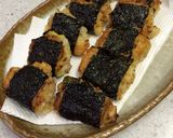 丸芋の磯辺揚げ〜鰹節風味作り方10写真