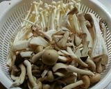 エノキ・シメジの酒塩バター焼き♪作り方1写真