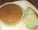バター不用黒ゴマとココナッツカップケーキ作り方4写真
