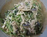 簡単一品❀豆苗ときのこの胡麻さらだ❀作り方4写真
