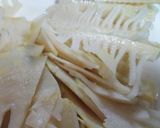 旬のタケノコで☆やみつきキンピラ作り方1写真