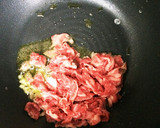 簡単＆絶品♡ほうれん草と牛肉の和風パスタ作り方3写真