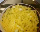 犬ご飯（納豆ほうれん草パスタ）作り方1写真