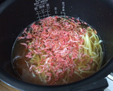 簡単♡桜海老と筍の炊き込みご飯作り方2写真