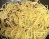 じめじとレタスのアンチョビパスタ作り方7写真