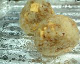 ちーずおかかの焼きおにぎり作り方3写真