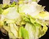 じめじとレタスのアンチョビパスタ作り方8写真
