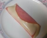 我が家のお弁当☆簡単ハムチーズロール作り方3写真