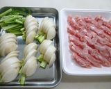 豚肉とカブの中華炒め作り方1写真