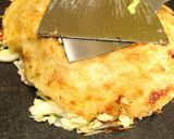 ♡♡チーズ in 広島風お好み焼き♡♡作り方10写真
