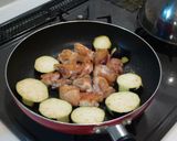 『ハラール料理』茄子チキン甘口醤油添え作り方3写真