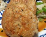 大葉香る☆シャキシャキ蓮根鶏つくね作り方6写真