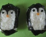ペンギンのキャラ弁作り方2写真