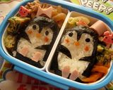 ペンギンのキャラ弁作り方4写真