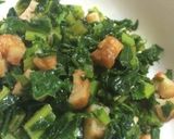 超簡単...丼で 優れ者の味.大根葉作り方10写真