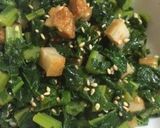 超簡単...丼で 優れ者の味.大根葉作り方11写真