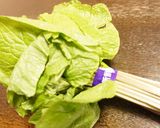 わさび菜の下処理作り方1写真