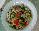 ごろごろ野菜と鶏肉のサラダ☆作り方6写真