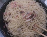 お吸い物で簡単♡和風きのこパスタ作り方4写真