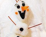 材料最低限でアナと雪の女王〜オラフ作り方6写真