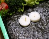 キャラ弁☆まっくろくろすけと小トトロ作り方4写真