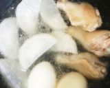 簡単＆絶品♡手羽元・卵・大根の煮物♪作り方6写真