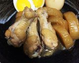 簡単＆絶品♡手羽元・卵・大根の煮物♪作り方9写真