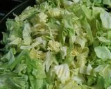 春キャベツ(キャベツ)とサバ味噌煮缶炒め作り方1写真