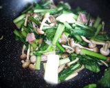 しんぷる♪こまつなのバター炒め(*^^*作り方5写真