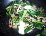 しんぷる♪こまつなのバター炒め(*^^*作り方5写真