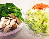 簡単♡春キャベツとエビであんかけ焼きそば作り方4写真