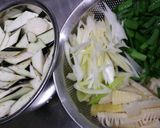 なすとたけのこの麻婆風肉味噌炒め作り方1写真