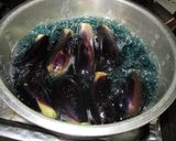茹でるだけ?ー冷なすのゴマ醤油和え作り方1写真