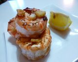 海老のにんにく焼き♪作り方4写真