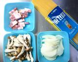 しめじ＆ベーコン☆クリームパスタ作り方1写真