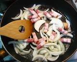 しめじ＆ベーコン☆クリームパスタ作り方2写真