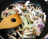 しめじ＆ベーコン☆クリームパスタ作り方3写真
