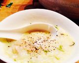 やっと見つけた居酒屋の鶏雑炊作り方9写真